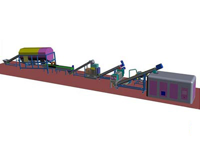 大型果蔬垃（lā）圾（jī）處理設備 菜市場垃圾處理設備 農（nóng）貿市（shì）場尾菜爛菜葉處理設（shè）備